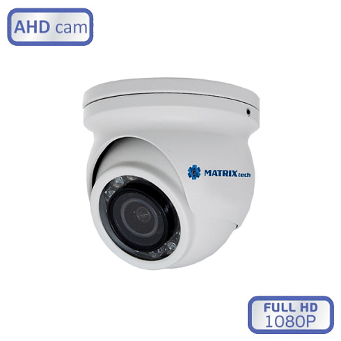 Антивандальная видеокамера MT-DM1080AHD10XF (2,8мм)