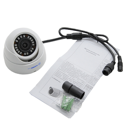 Купольная IP камера видеонаблюдения DW1080IP20F DC (3,6мм)