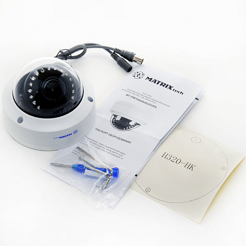 Купольная камера MATRIX MT-DW1080AHD20VSN